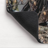 Bald Eagle mit ihrem Baby Mousepad (Ecke)