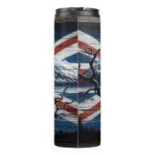 Bald Eagle mit Union Jack Thermosbecher (Rückseite)