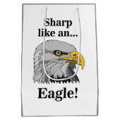 Bald Eagle Mittlere Geschenktüte (Rückseite)