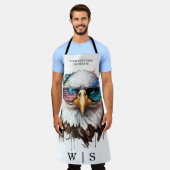 Bald Eagle modernes und einzigartiges nationales S Schürze (Getragen)