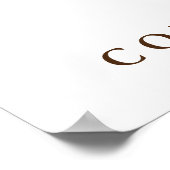 Bald Eagle Motivierend Confidence Art Posters Poster (Ecke)