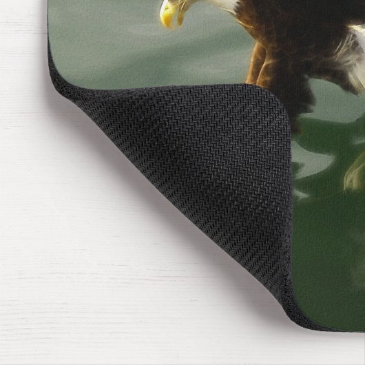 Bald Eagle Motivierend Geschenk Mousepad (Ecke)