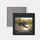 Bald Eagle Motivierend Geschenke Magnet (Vorderseite/Rückseite)