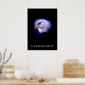 Bald Eagle Motivierend Leadership Vertical Poster (Küche)