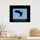 Bald Eagle Motivierend Poster (Küche)