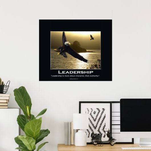 Bald Eagle Motivierend Poster (Heimbüro)