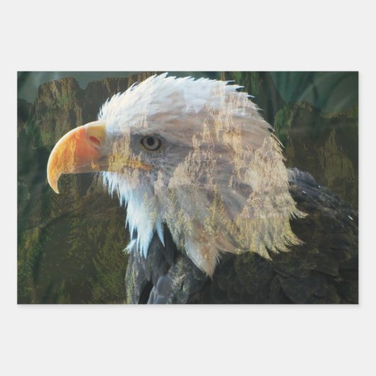 Bald Eagle Mountain Geschenkpapier Set (Vorderseite 2)