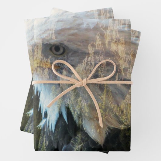 Bald Eagle Mountain Geschenkpapier Set (Beispiel)
