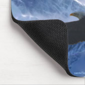 BALD EAGLE & Mountains Wilderness Mousepad (Ecke)