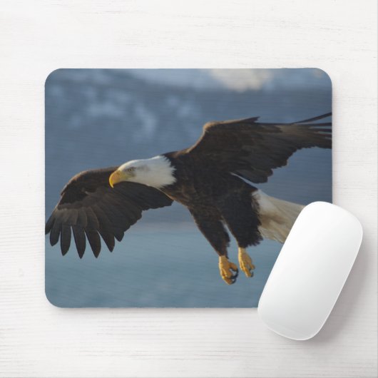 Bald Eagle Mousepad (Mit Mouse)