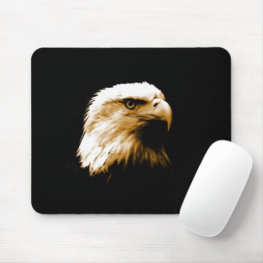 Bald Eagle Mousepad (Mit Mouse)