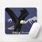 Bald Eagle Mousepad (Mit Mouse)