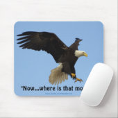 Bald Eagle Mousepad (Mit Mouse)