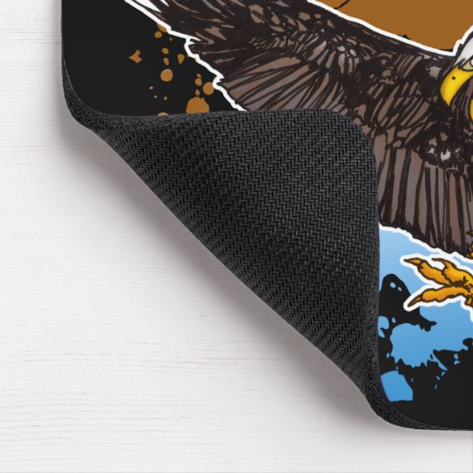 Bald Eagle Mousepad (Ecke)