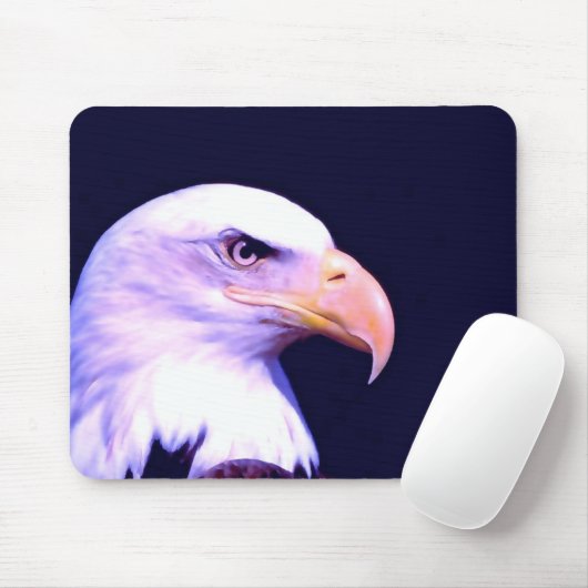 Bald Eagle Mousepad (Mit Mouse)