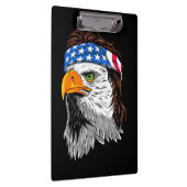 Bald Eagle Mullet USA Klemmbrett (Rechts)