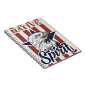 Bald Eagle Native Spirit Notizblock (Rechte Seite)