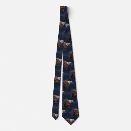 Bald Eagle Necktie Krawatte (Rückseite)