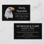 Bald Eagle nett und chic anpassbar Visitenkarte (Vorne/Hinten)