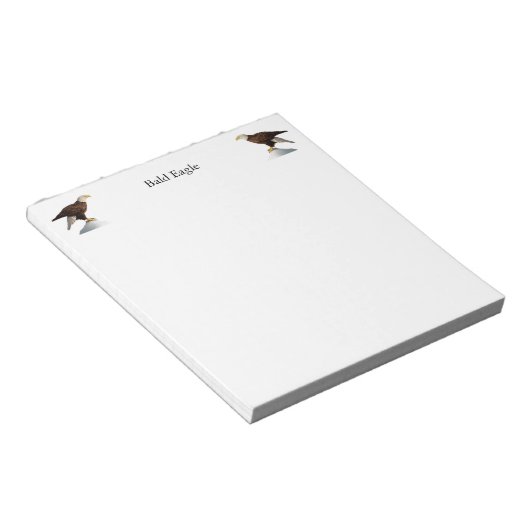 Bald Eagle Notizblock (angewinkelt)