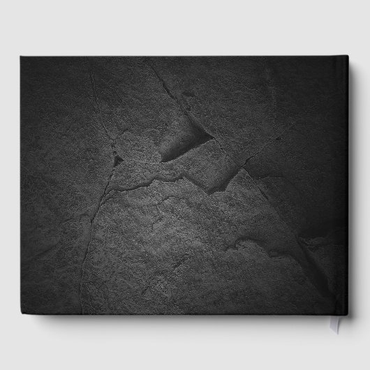 Bald Eagle on Flag for Military Funeral Gästebuch (Rückseite)