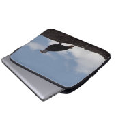 Bald Eagle on High Ground Laptop Sleeve (Vorne Knopf)