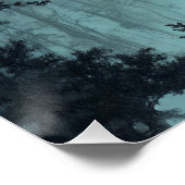 Bald Eagle on Watch Poster (Ecke)