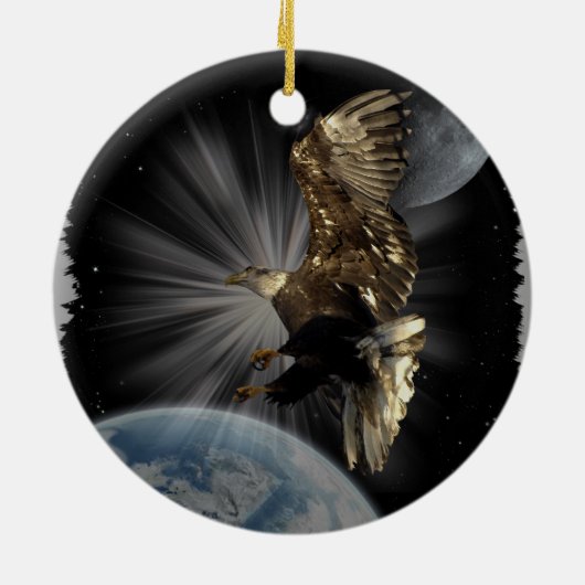 Bald Eagle Ornament (Hinten)