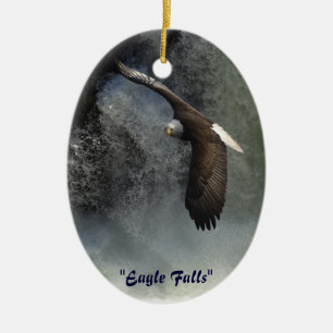 Bald Eagle Ornaments Keramikornament