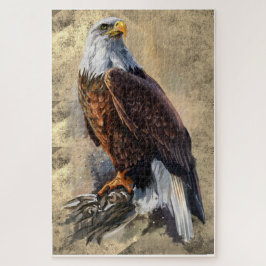 Bald Eagle Painting Jigsaw Puzzle