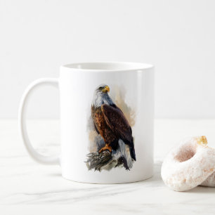 Bald Eagle Painting Kaffeetasse