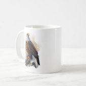Bald Eagle Painting Kaffeetasse (Vorderseite Links)