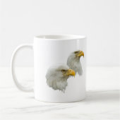 Bald Eagle Pair Kaffeetasse (Links)