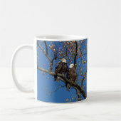 Bald Eagle Pair Kaffeetasse (Links)