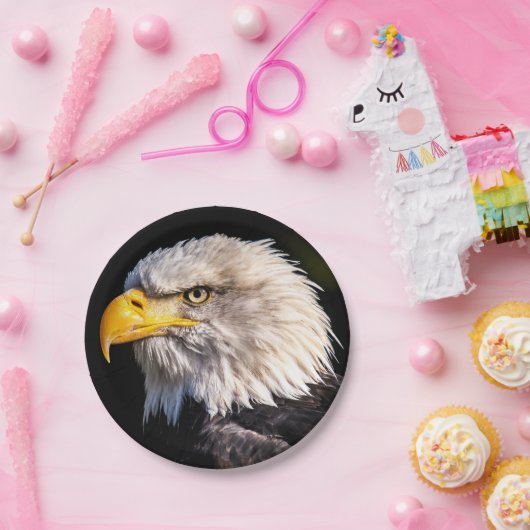 Bald Eagle Pappteller (Party)