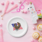 Bald Eagle Pappteller (Party)