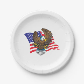 Bald Eagle Pappteller