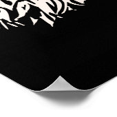 Bald Eagle Patriotic Poster (Ecke)