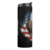 *~* Bald EAGLE Patriotic We The People AP16 Flag Thermosbecher (Nach links gedreht)