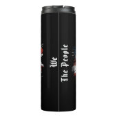 *~* Bald EAGLE Patriotic We The People AP16 Flag Thermosbecher (Rückseite)