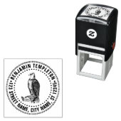 Bald Eagle Perch Bird von Prey Name Rücksendeadres Permastempel (Beispiel)