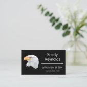 Bald Eagle phantastisch anpassbar Visitenkarte (Stehend Vorderseite)