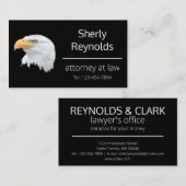 Bald Eagle phantastisch anpassbar Visitenkarte (Vorne/Hinten)