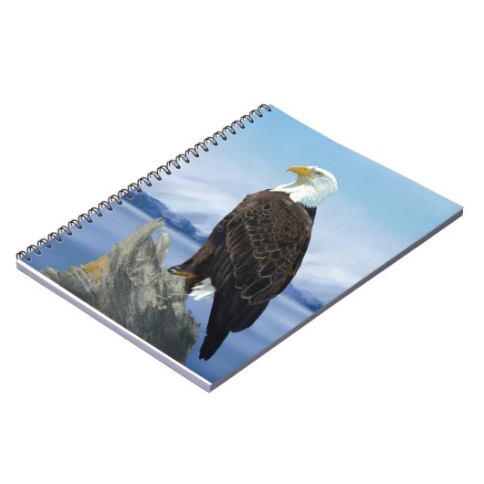 Bald Eagle Planner Notizblock (Linke Seite)