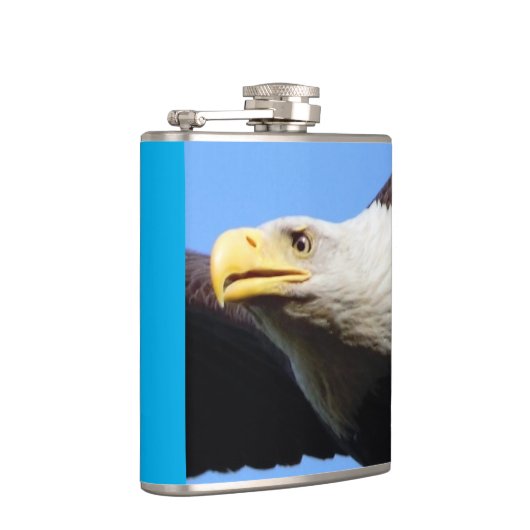 Bald Eagle Portrait Flachmann (Rechts)