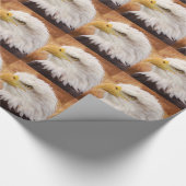 Bald Eagle Portrait Geschenkpapier (Ecke)