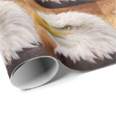 Bald Eagle Portrait Geschenkpapier (Rolleneckpunkt)