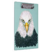 Bald Eagle Portrait Klemmbrett (Rechts)