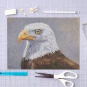 Bald Eagle Portrait Seidenpapier (Handwerk)