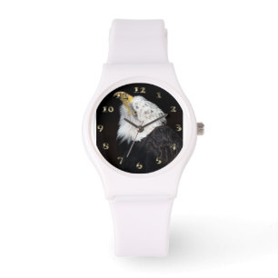 Bald Eagle Portriat Armbanduhr